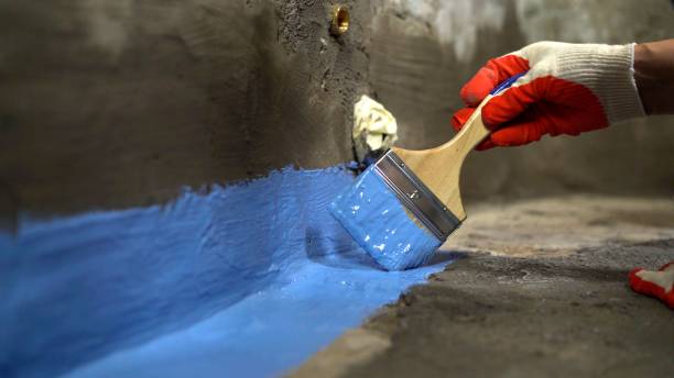 Crawl space vapor barrier installation in Brownsville, WI